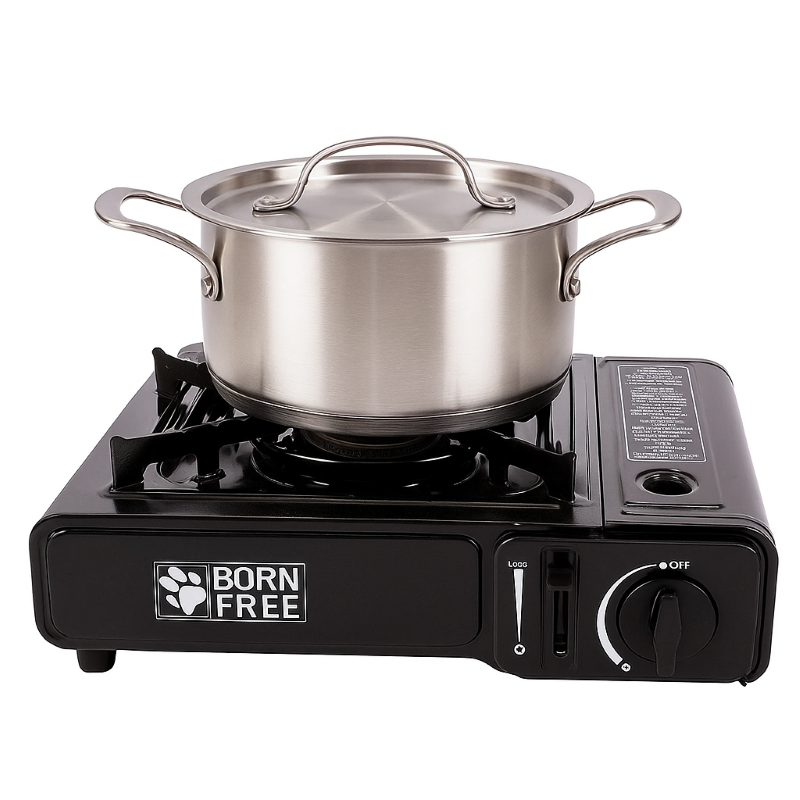 Cadac BornFree Portable Stove - Compact Lightweight Gas Cooker - Image 3