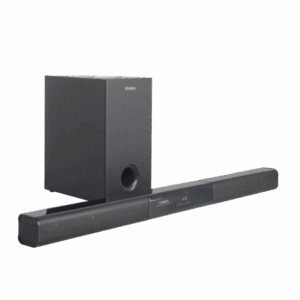 Omega DVD5134 2.1 Convertible Soundbar and Home Theatre System with Subwoofer