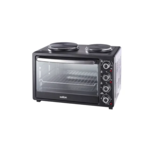 Salton Mini Kitchen 23L -Oven with Dual Hotplates, 1380W Power