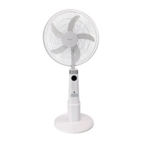 Midea 18inch White Rechargeable Fan