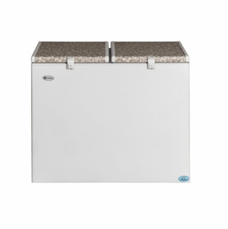 Zero Appliances 260L Gas/Electric Chest Fridge Freezer