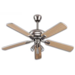 GoldAir 132cm Ceiling Fan -5 Blades, 3-Lamp Design