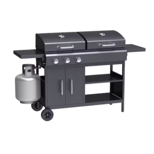 Goldair Gas/Charcoal Barbeque 3 Burner Combo Grill