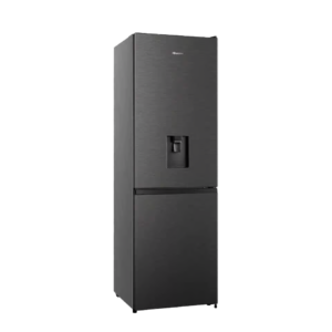 Hisense 347L Black Combi Fridge-Freezer | Frostless| LED Lighting