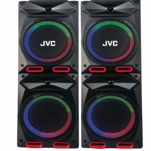 JVC XS-N6233PB 80W RMS Dual Party Speaker with LED Lights