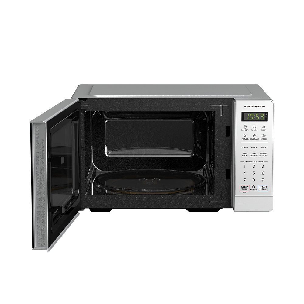 Midea 20L Digital Inverter Microwave Oven Silver - Image 2
