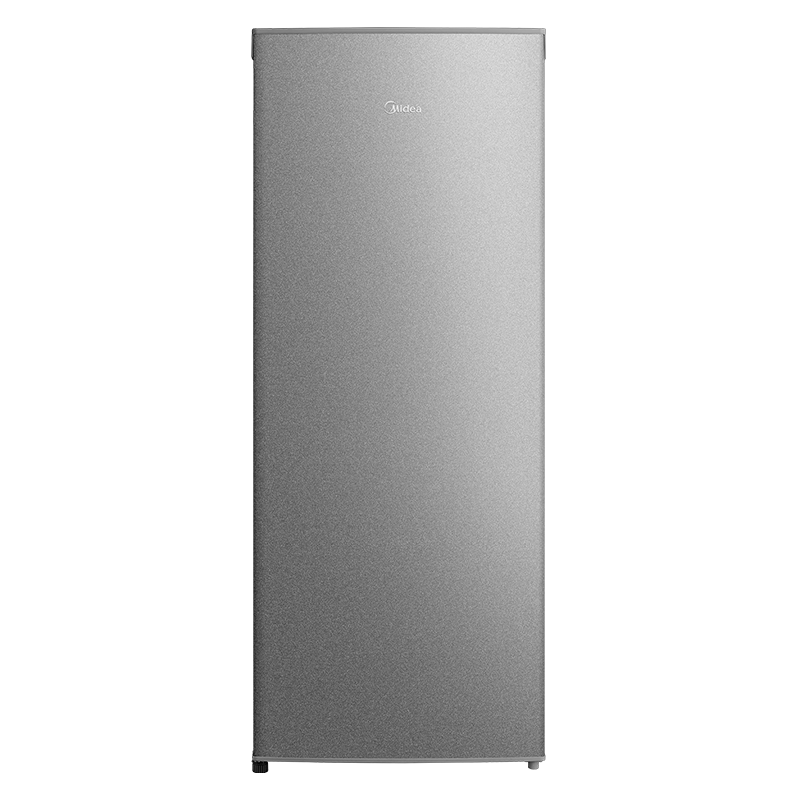 Midea 231L Upright refrigerator Stainless Steel