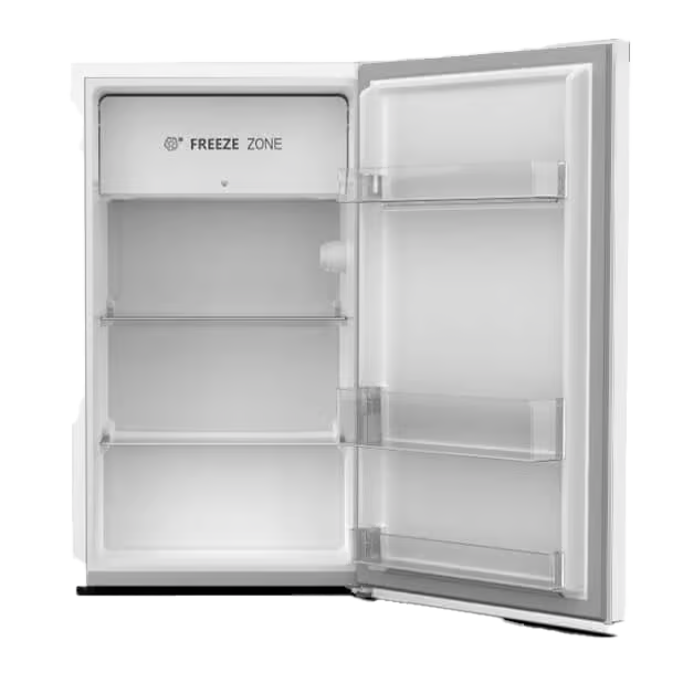 Mora 90L White Bar Refrigerator -Adjustable Shelves, LED Light - Image 2