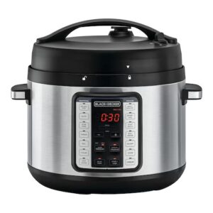 Black+Decker EZ Smart Steam Pot – 10L Electric Pressure Cooker