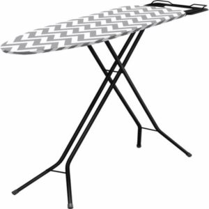 Salton Crow Ironing Board -Adjustable Height with Silicone Iron Rest