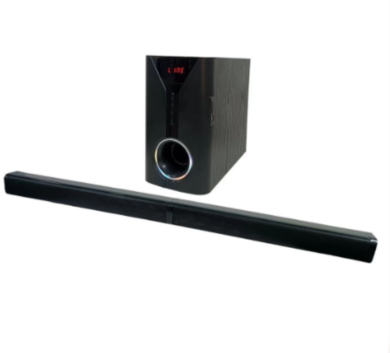 Omega 2.1 Soundbar – 60W with Wired Subwoofer, HDMI and Bluetooth