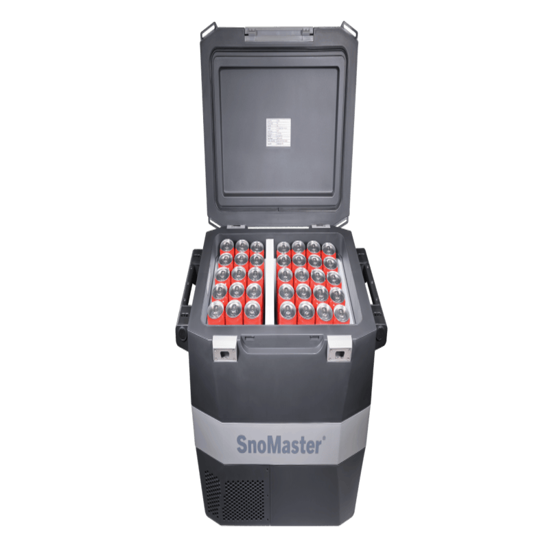 SnoMaster -54L Portable Fridge/Freezer DC With 220V Power Adapter -Grey (SMLS-57) - Image 3