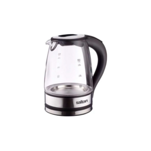 Salton Original Glass Kettle -1.7L, 2200W, Cordless Electric Kettle