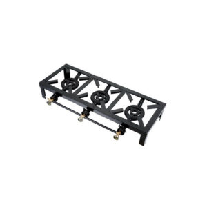 Totai CA9 Three Burner Angle Iron Boiling Table