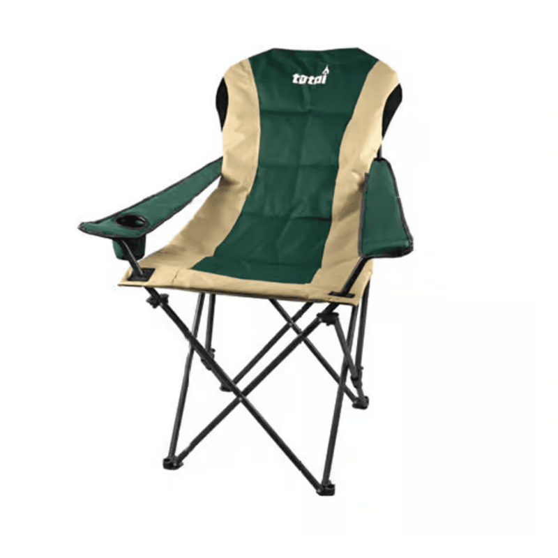 Totai Outdoor Classic Camp Chair -Steel Frame, 120kg Capacity