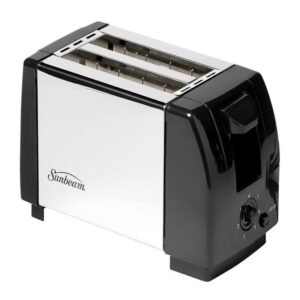 Sunbeam 2 Slice Toaster -Black Stainless Steel