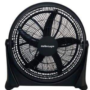 Mellerware 50cm Floor Fan - 5 Blade 1200W "Air BLACK"