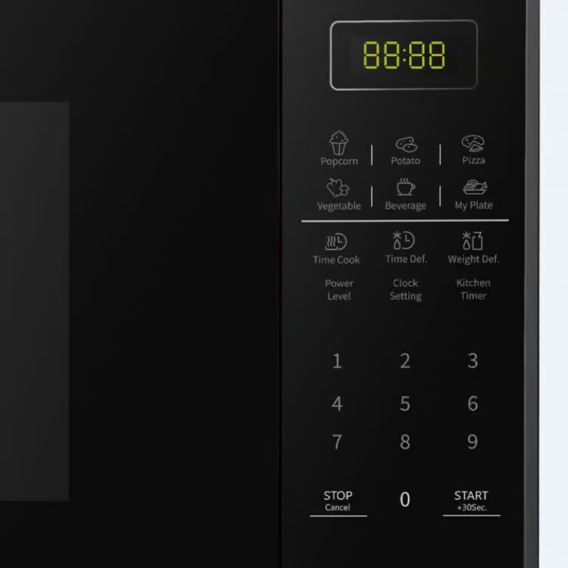 Hisense 37L 1000W Electronic Microwave Oven -Black - Image 4