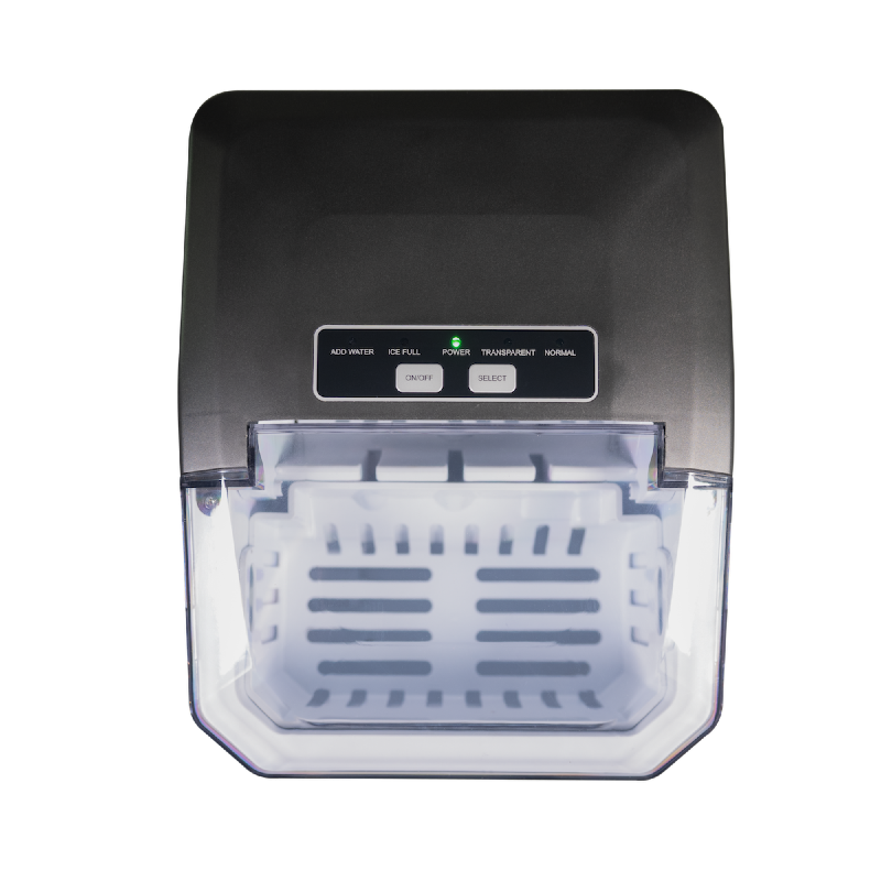 SnoMaster -12Kg/24Hr Counter-Top Bullet Type Ice-Maker -Stainless Steel - Image 4