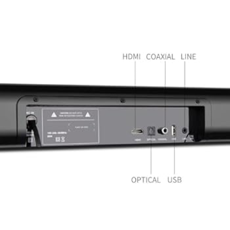 Supersonic SAV-101A 2.1 80W Bluetooth Soundbar with HDMI ARC - Image 3
